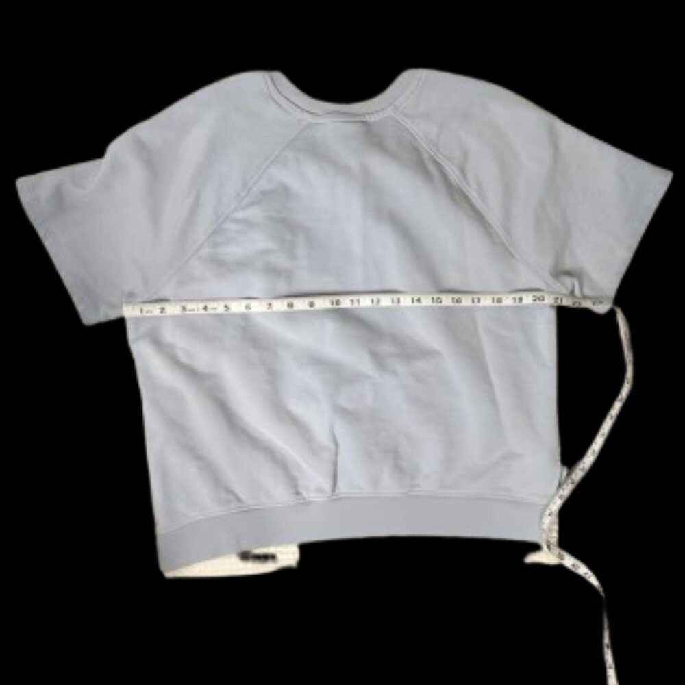 💙  H&M Be Kind It’s All Good Graphic Short Sleeve Sweatshirt – Size L - Picture 8 of 9